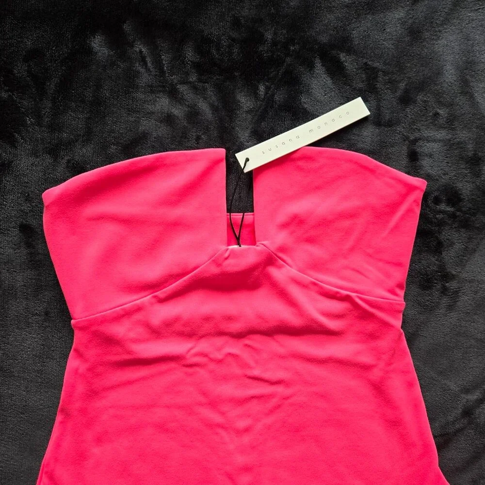 NWT Susana Monaco angled wire tube top, size S - Picture 4 of 6